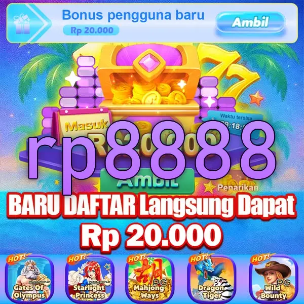 rp8888 Masuk